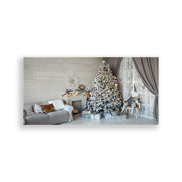 Capa Painel Retangular Sublimado - Natal