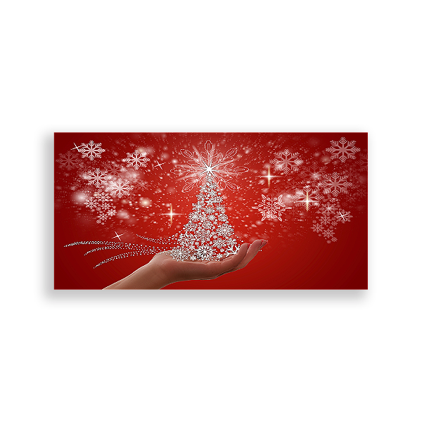 Capa Painel Retangular Sublimado - Natal