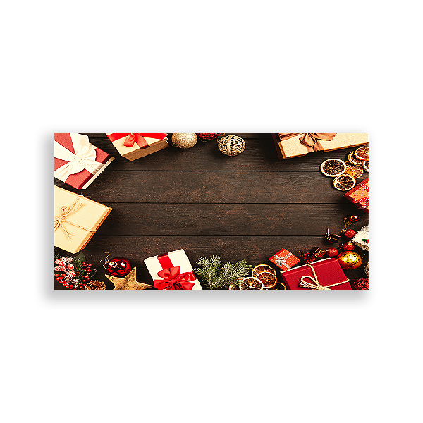 Capa Painel Retangular Sublimado - Natal