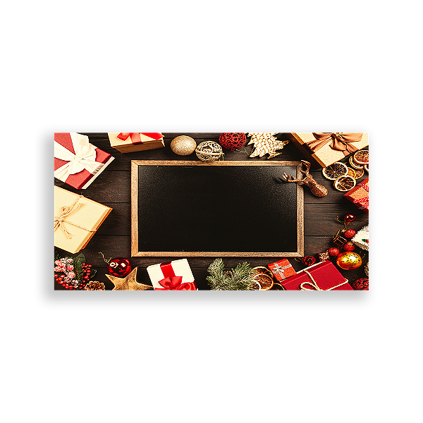 Capa Painel Retangular Sublimado - Natal