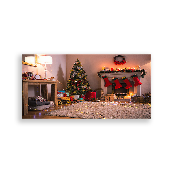 Capa Painel Retangular Sublimado - Natal