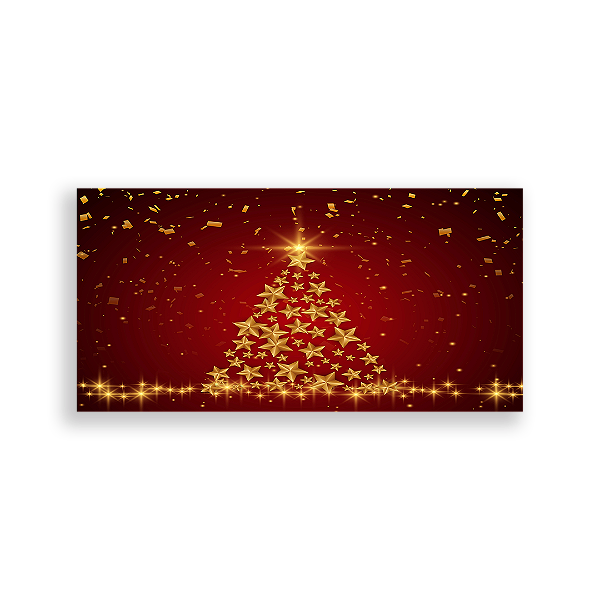 Painel Retangular - Natal - Sublimado 3D