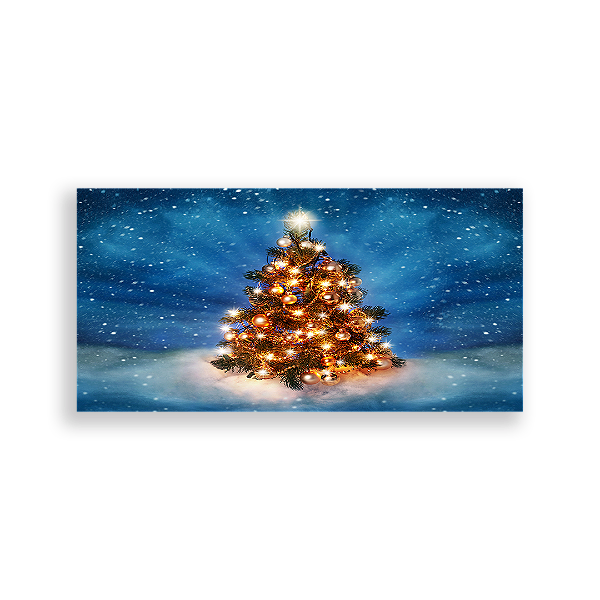 Painel Retangular - Natal - Sublimado 3D