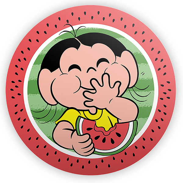 Mini Painel - Magali Turma da Monica - Sublimado 3D