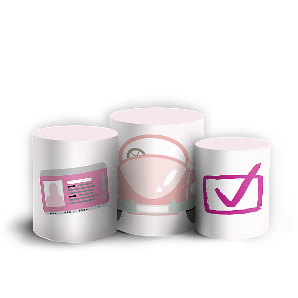 Trio Cilindro - CNH Habilitado - Sublimado 3D
