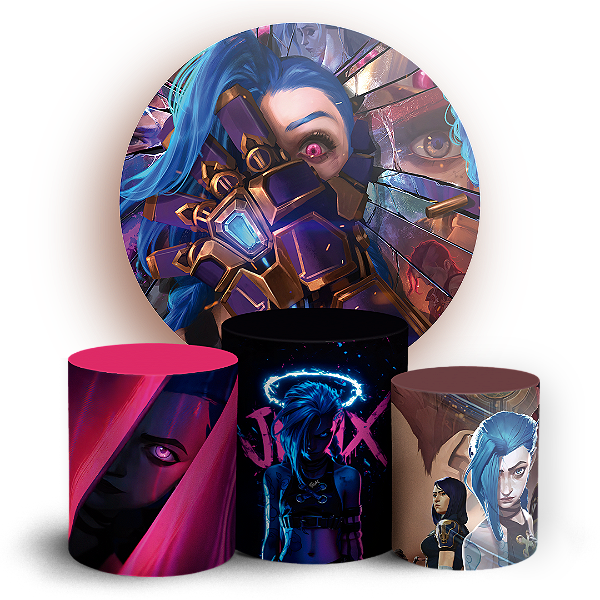 KIT Redondo e Trio - Arcane - Sublimado 3D