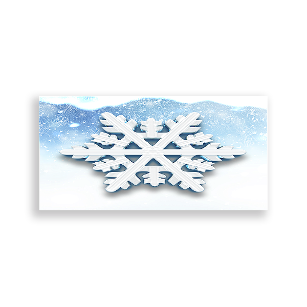 Painel Retangular - Natal - Sublimado 3D