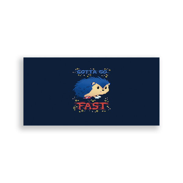 Capa Painel Retangular Sublimado - Sonic