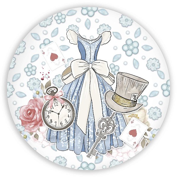 Mini Painel - Alice - Sublimado 3D