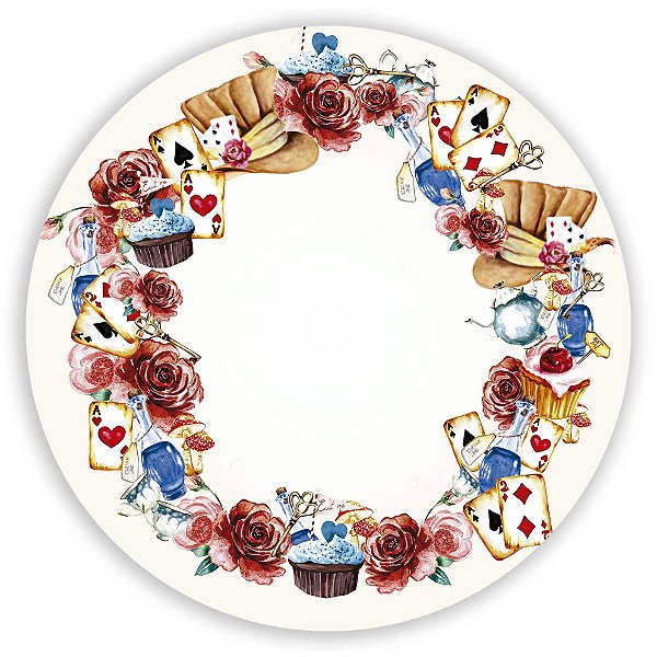 Mini Painel - Alice - Sublimado 3D