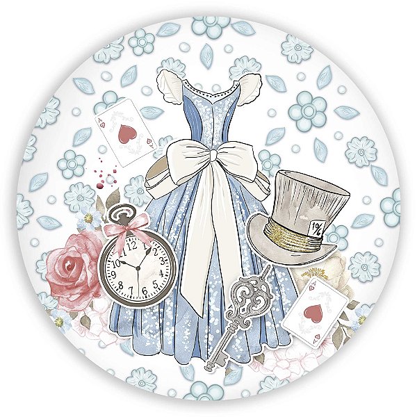 Mini Painel - Alice - Sublimado 3D