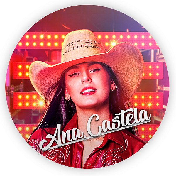 Mini Painel - Ana Castela - Sublimado 3D