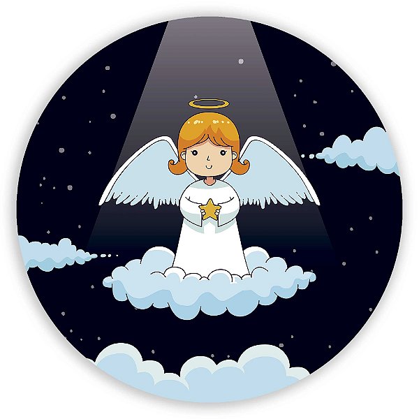 Mini Painel - Anjo - Sublimado 3D