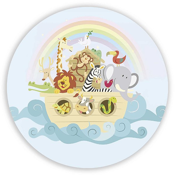 Mini Painel - Arca de Noe - Sublimado 3D