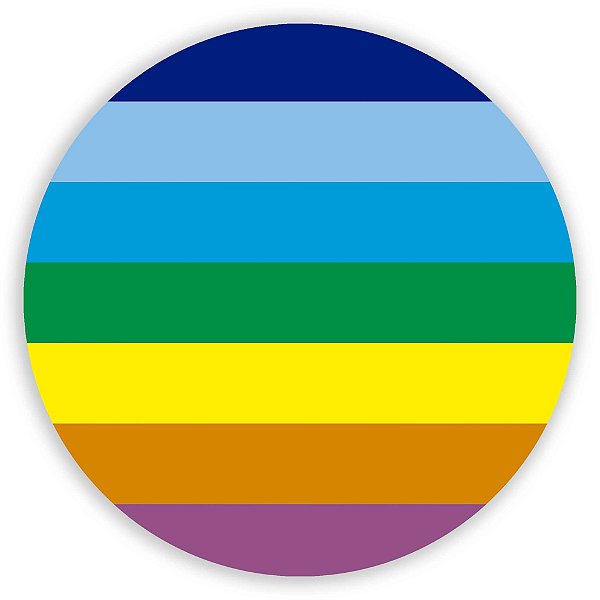 Mini Painel - Arco Iris - Sublimado 3D