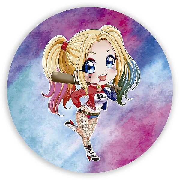 Mini Painel - Arlequina - Sublimado 3D