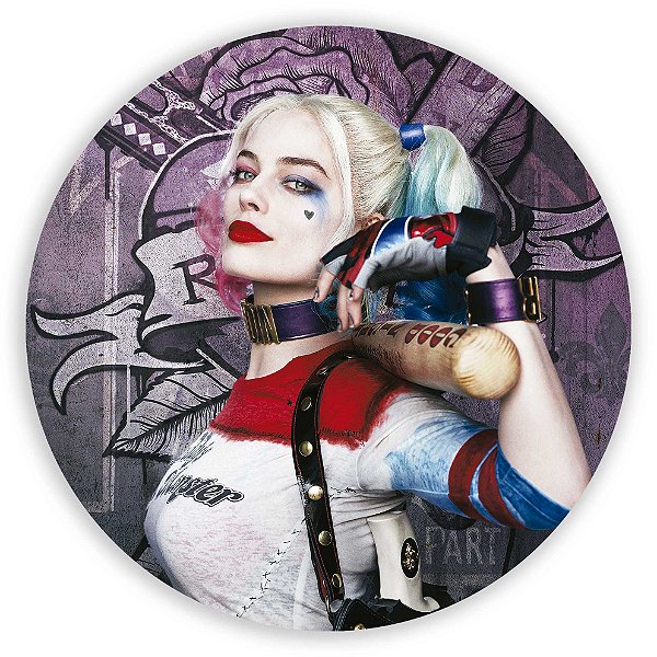 Mini Painel - Arlequina - Sublimado 3D