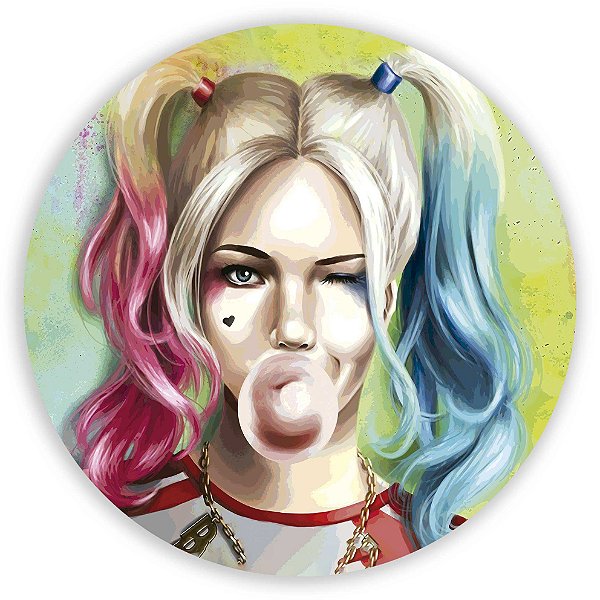 Mini Painel - Arlequina - Sublimado 3D