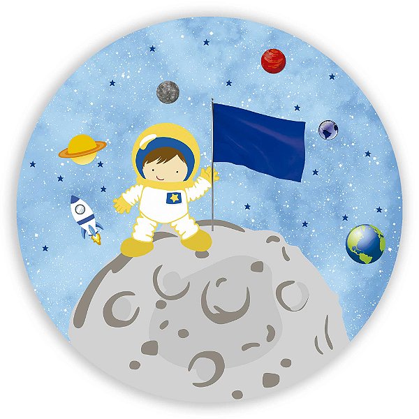 Mini Painel - Astronauta - Sublimado 3D