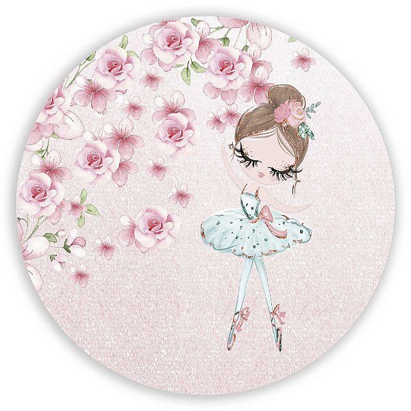 Mini Painel - Bailarina - Sublimado 3D