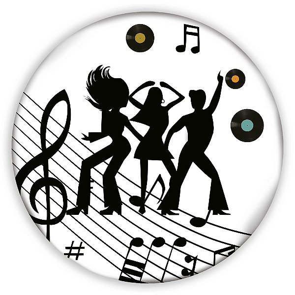 Mini Painel - Balada Discoteca - Sublimado 3D