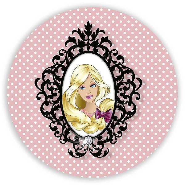 Mini Painel - Barbie - Sublimado 3D