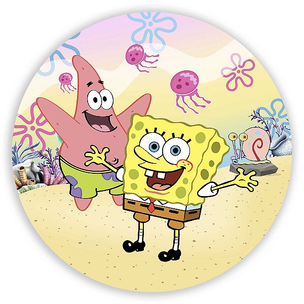 Mini Painel - Bob Esponja - Sublimado 3D