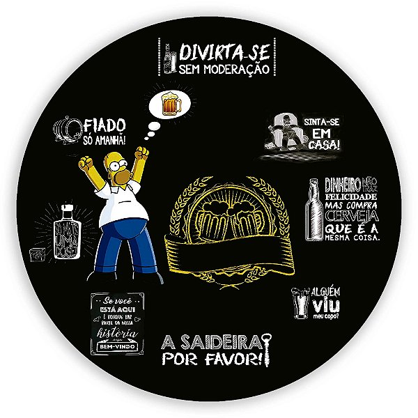 Capa Mini Painel Sublimado - Boteco
