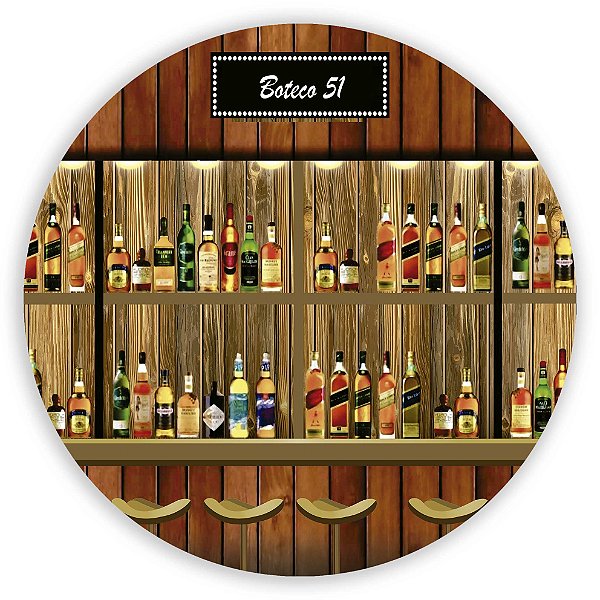 Mini Painel - Boteco - Sublimado 3D