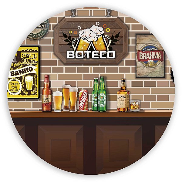 Mini Painel - Boteco - Sublimado 3D