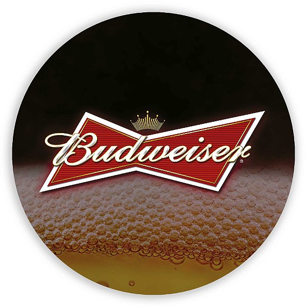 Mini Painel - Budweiser - Sublimado 3D
