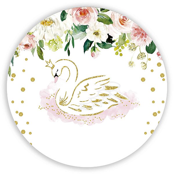 Mini Painel - Cisne - Sublimado 3D