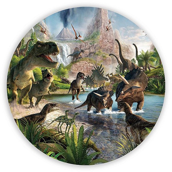 Capa Mini Painel Sublimado - Dinossauro