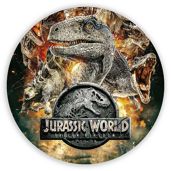 Capa Mini Painel Sublimado - Dinossauro Jurassic