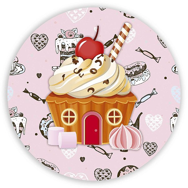Capa Mini Painel Sublimado - Doces