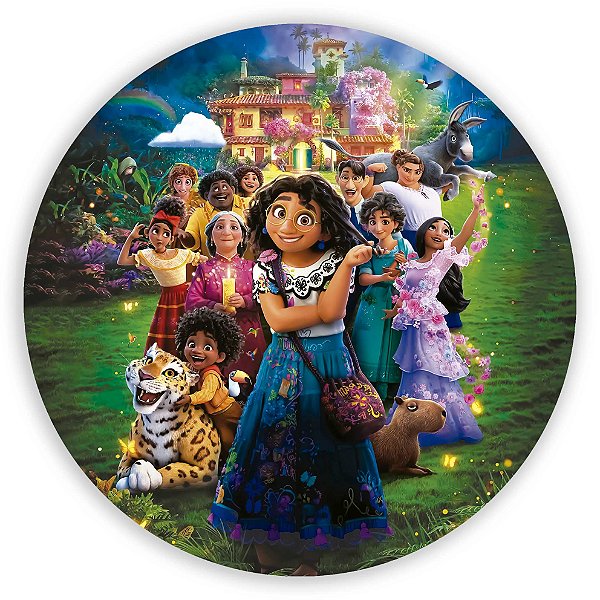 Capa Mini Painel Sublimado - Encanto