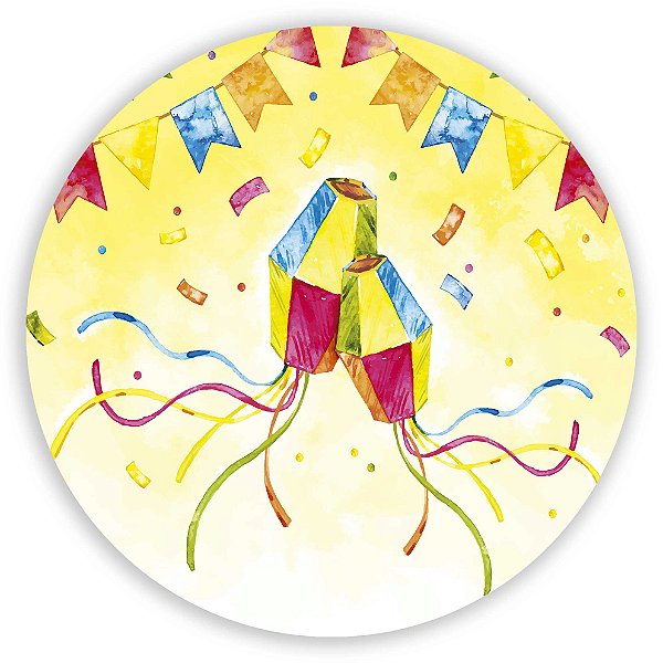 Capa Mini Painel Sublimado - Festa Junina