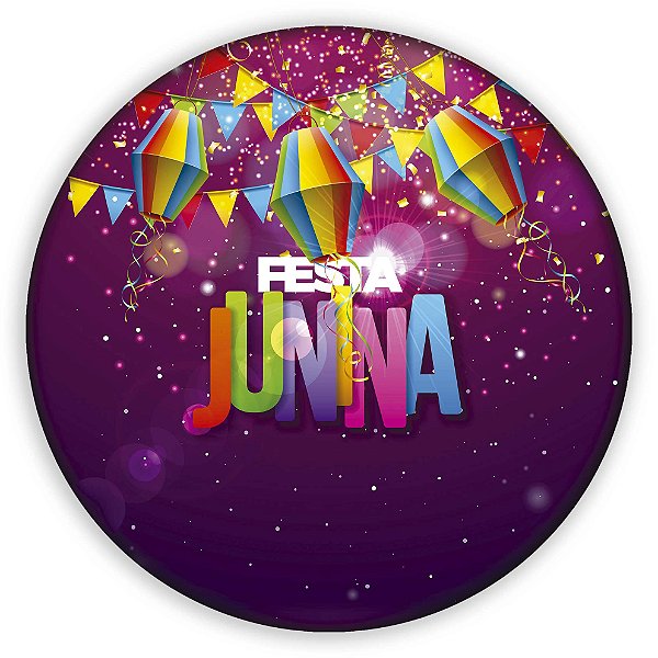 Capa Mini Painel Sublimado - Festa Junina