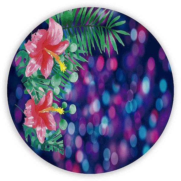 Capa Mini Painel Sublimado - Floral