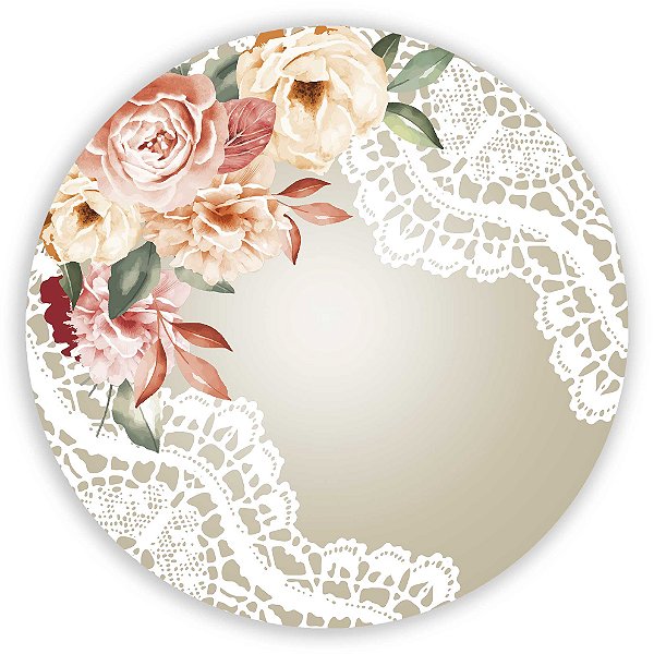 Capa Mini Painel Sublimado - Floral