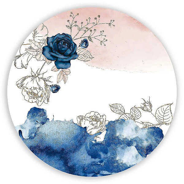Capa Mini Painel Sublimado - Floral