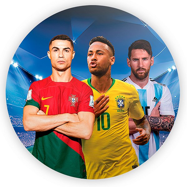 Capa Mini Painel Sublimado - Futebol