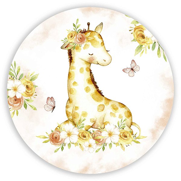 Capa Mini Painel Sublimado - Girafa