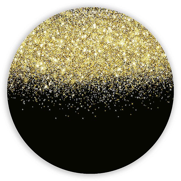 Capa Mini Painel Sublimado - Glitter Dourado