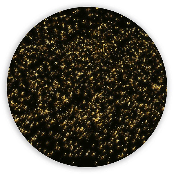Capa Mini Painel Sublimado - Glitter Dourado