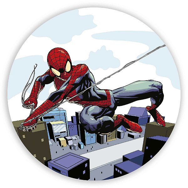 Capa Mini Painel Sublimado - Homem Aranha