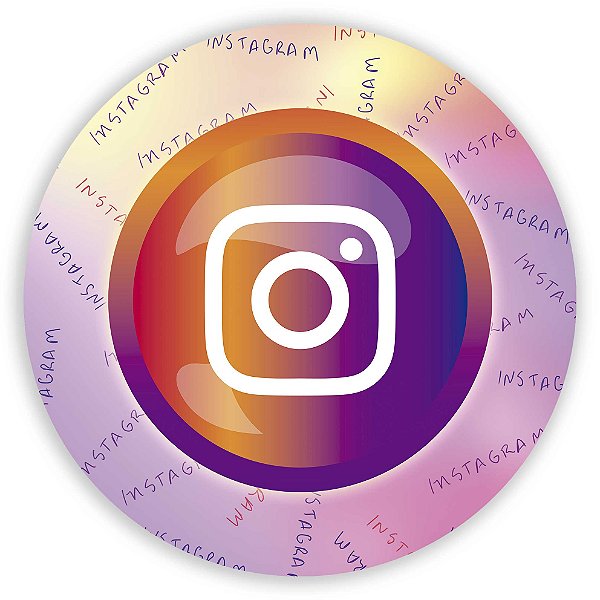 Mini Painel - Instagram - Sublimado 3D