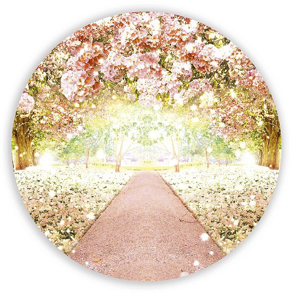 Capa Mini Painel Sublimado - Jardim
