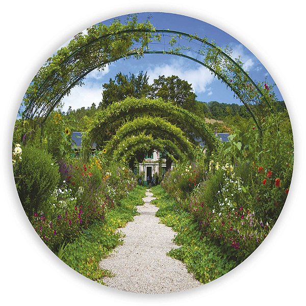 Capa Mini Painel Sublimado - Jardim