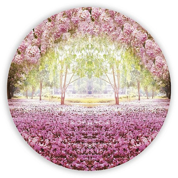 Capa Mini Painel Sublimado - Jardim